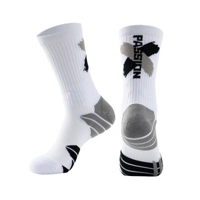 China Sporty high quality cotton custom crew sport socks for mem for sale