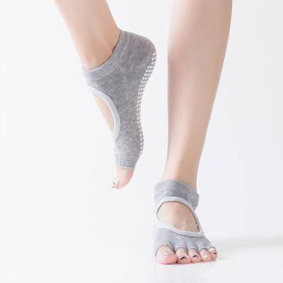 China Sporty Yoga Pilates Open-toe socks  Sports Toe socks Low price wholesale for sale