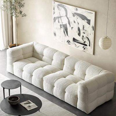 China Other Hot Selling Modern Corner Living Room Sofa Set Custom Tufted Loop Sofa Furniture Sectional With Dowels Wire Drawing for sale