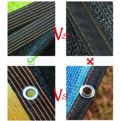 China Durable Black Shade 40%-6.5*10ft Greenhouse Pool High Rate Black Shade Cloth Shade for sale