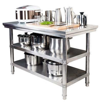 China Commercial Kitchen Restaurant Equipment Stainless Steel Work Table Bench for sale