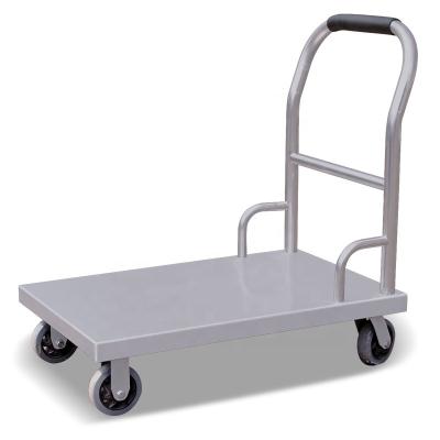 China Commercial Solid Storage Stainless Steel Rolling Carved Plate Delivery Cart for sale