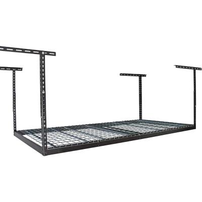 China Sturdy Garage Ceiling Rack Overhead Corrosion Protection Structure Ceiling Storage Rack for sale