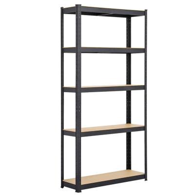 China Corrosion Protection FSC Certificate Metal Boltless Storage Shelving Boltless Rack With MDF Board for sale