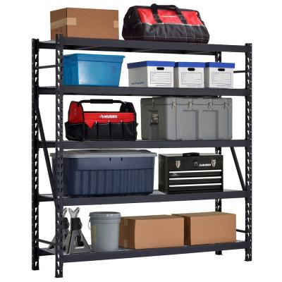 China Corrosion Protection 5 Shelf Garage Backup Storage Shelf Warehouse Storage Racking for sale