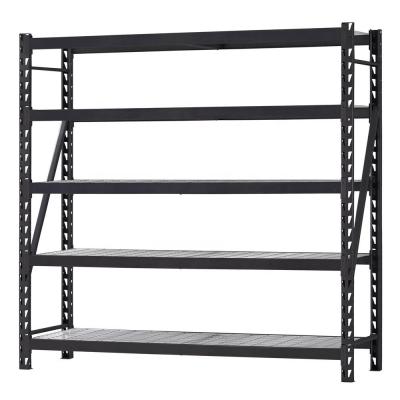 China Light Duty Assembly 5 Tier Metal Whalen Standard Industrial Racking for sale