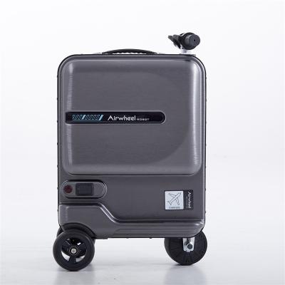 China ABS Unisex Shanghai Sanfu SE3mini Airwheel Spinner Smart Luggage Suitcase Business Bag Hand Case Suitcase Electric Scooter for sale