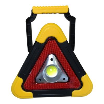 China Rear BRACKET Car Truck Trailer Triangle Reflector Safety Warning Board Light for sale