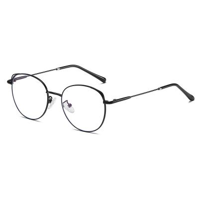 China Kitten Women's Anti-Blue Light Men Anti-Blue Light Reading Glasses Glasses Metal Reading Glasses Frame Eyeglasses for sale