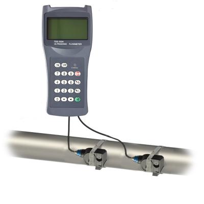 China Clamped Type TDS 100h TDS-100H Digital Handheld Liquid Ultrasonic Flow Meter for sale