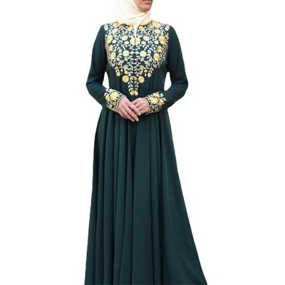 China Islamic Ladies Abaya Cardigan Fashion Dubai Size Women Long Sleeve Elegant Casual Dress Muslim Plus Breathable for sale