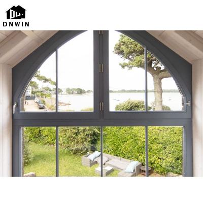 China Swing Germany Commercial Residential Energy Efficient Thermal Break Aluminum Casement Window for sale