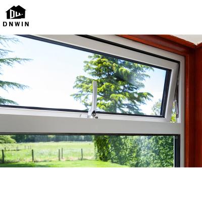 China Swing High Quality Building Tempered Glass Aluminum Casement Soundproof Window for sale