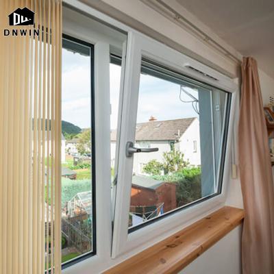 China Custom High Quality Modern Style Low-E Swing Tilt And Turn Aluminum Glass Window for sale