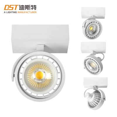 China New Design 3w 7w 9w Modern Aluminum Outdoor Recessed Stage Ceiling AR111 Track LED Spot Light for sale