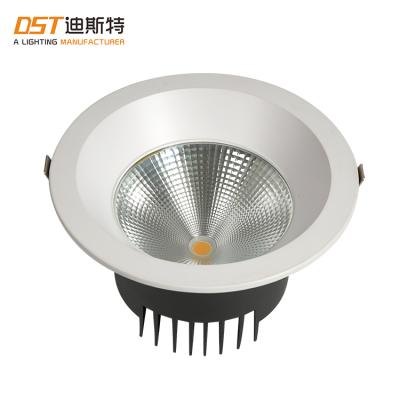 China Modern Spot Light Aluminum Recessed COB LED Desk Ceiling Lamp 10w 20w 30w 40w 50w Mounted Spotlight for sale