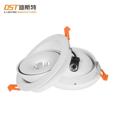 China Modern Home Shop Use Ceiling Surface Mounted Down Light 10w 20w Round Aluminum COB LED Downlight for sale