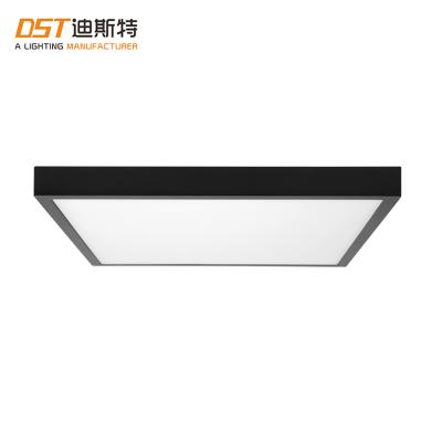 China DST Super Bright 48w Square Ceiling Modern Aluminum Outdoor Mounted Slim Panel Lights For Supermarket for sale