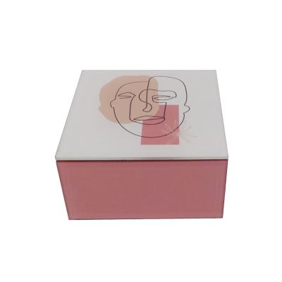 China Fashionable custom logo jewelry box wholesale jewelry packaging box and gems storage box for sale