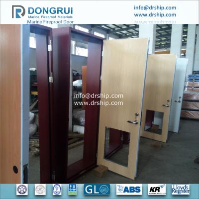 China High Quality Marine Rock Wool Sheet A15 Single Fire Steel Door for sale