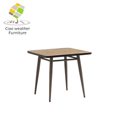 China (Other) Outdoor Adjustable Exposed Square Teak Table for sale