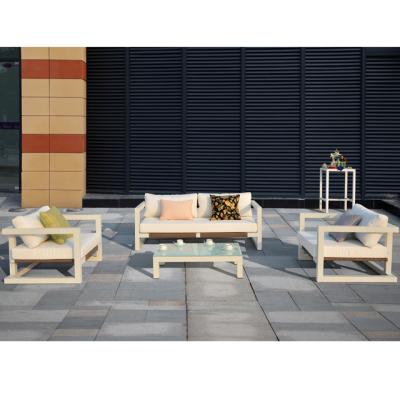 China 2020 American style outdoor hot sale high quality modern hotel customized garden set leisure sofa for sale