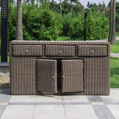 China Garden Set Classic Design Living Room Furniture Rattan Locker for sale