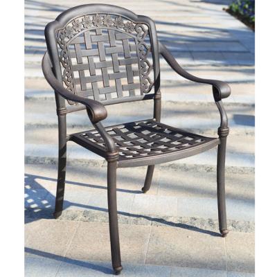 China Morden High Quality Cast Aluminum Outdoor Armchair for sale