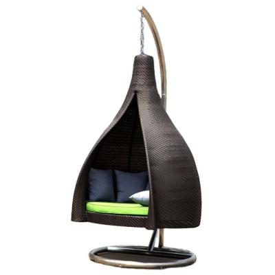 China Modern Soft Dream Garden Rattan Swing Hammock for sale