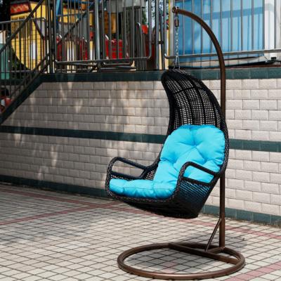 China Modern Rattan Hanging Chair Outdoor Swing For Adults for sale