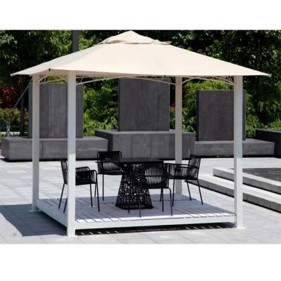 China Outdoor waterproof fabric polycarbonate gazebo garden tent alu roof material for sale