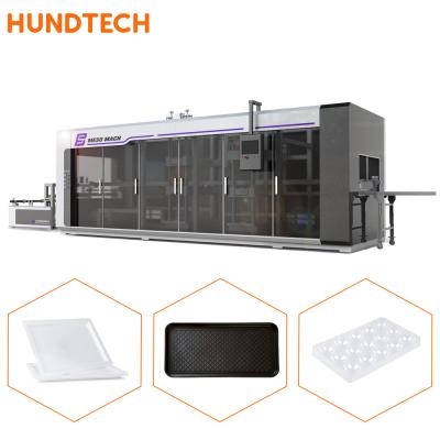 China Máquina material de Thermoforming de la presión del almidón de la biodegradación completamente automática en venta