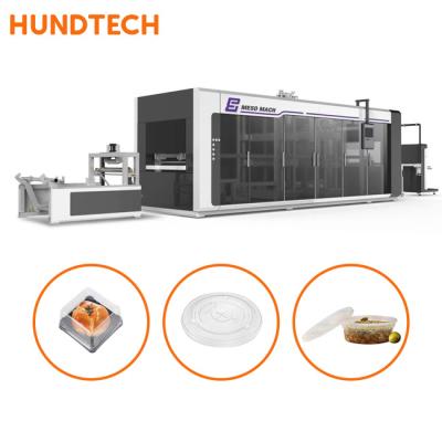 China Beverage Plastic Vacuum Pet Thermoforming Machine 0.8MPa Air Pressure for sale