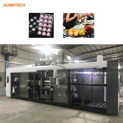 China Multi QUADRIS Thermoforming de Tray Forming Machine das estações 120KW à venda