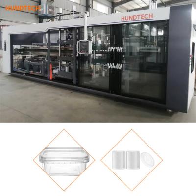 China 3KW het servo het Voeden Deksel die van de Roomijskop Machine Thermoforming vormen Te koop