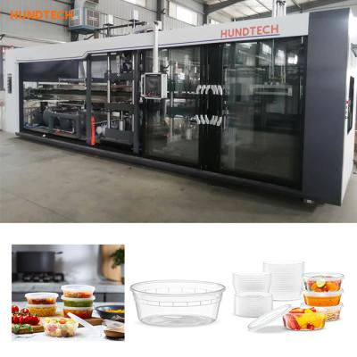 China Restuarantsservomotor Beschikbare Plastic het Maken Machine Multistations Thermoforming Te koop