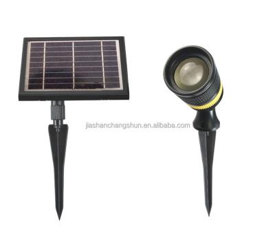 China Solar Power Spot Light Solar Power Spot Light with Buzz Function for Pathway Wall Road Villa Yard Street Home Garden for sale