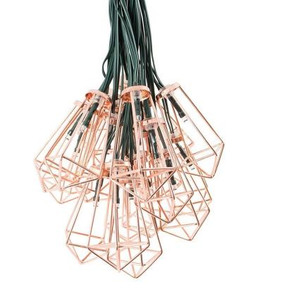 China Constant on the & New Design Constant On Blinking and Flickering 20 LED Vintage Solar Fairy Lights String Light for sale