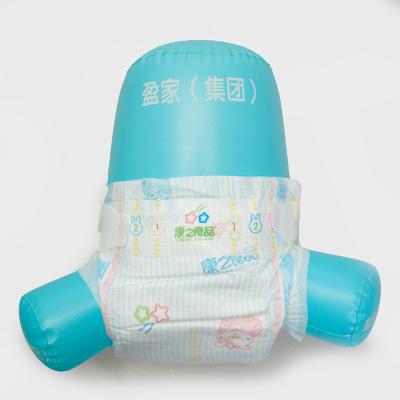 China Good Quality 36 Count Breathable Magic Free Sample Baby Diaper Printed Soft Diapers Gift Newborn Soft Diapers for sale