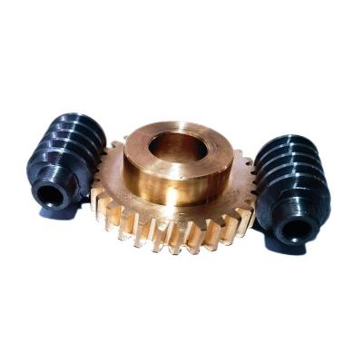 China Food Processing Machine Tensioning Commodity Snow Plow Parts Worm Gear CNC Parts Hot Copper Worm Gear for sale