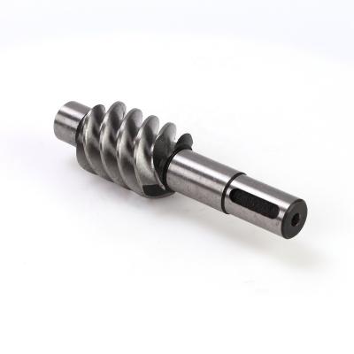 China High Efficient China Customized CNC Machining Precision Worm Gear And Worm Wheel Set for sale