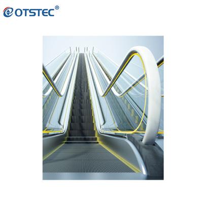 China Modern Residential And Commercial Hairline Stainless Steel Automatic Escalator Price for sale