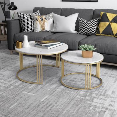 China Small size foldable modern apartment combination coffee table living room coffee table simple simple marble table for sale