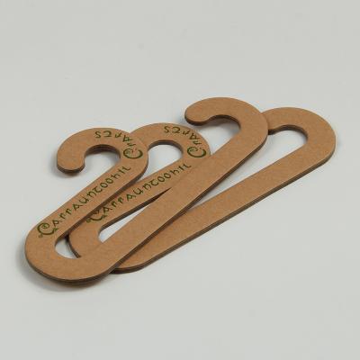 China Ecofriendly Sustainable Paper Cardboard Sock Hanger Custom Logo for sale