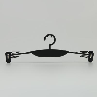 Cina Customized Logo Black Plastic Hanger Female Bra And Underwear Hanger in vendita