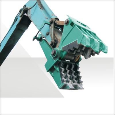 China Beiyi BYC300 Concrete demolition tools machinal pulverizer small rock crusher excavator pulverizer for sale