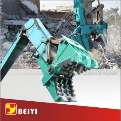 China Beiyi BYC300 Concrete demolition tools machinal pulverizer small rock crusher excavator pulverizer factories for sale