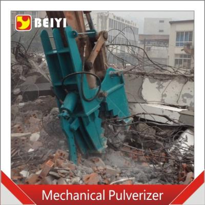 China Beiyi BYC300 Concrete demolition tools machinal pulverizer small rock crusher excavator pulverizer manufacturer for sale