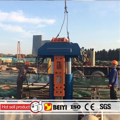 China Beiyi new type BY-BZJ-300LS H-beam hydraulic pile extractor pulling machiinery mainly used in municipal construction for sale