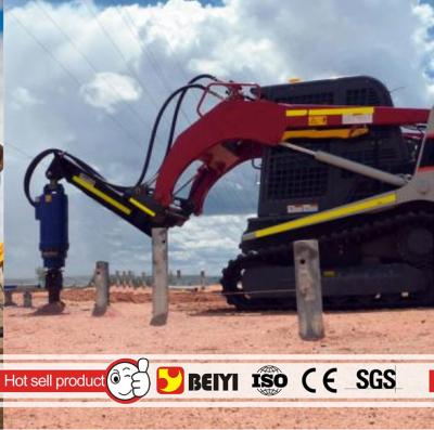 China Auger drilling machine BYS3000/6000 Excavator ground hole drill hydraulic auger drilling equipment for sale